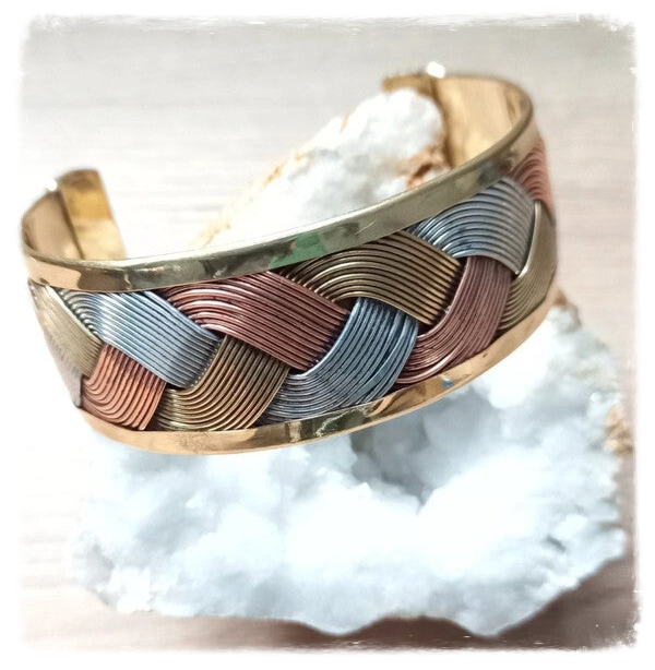 Bracelet 3 métaux
