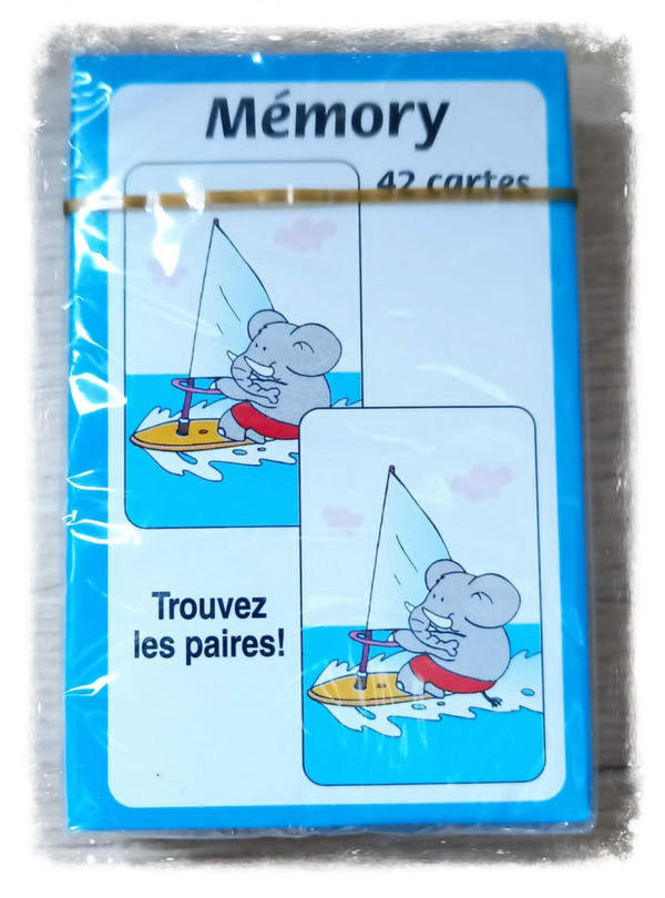 Jeu de cartes Memory Animaux