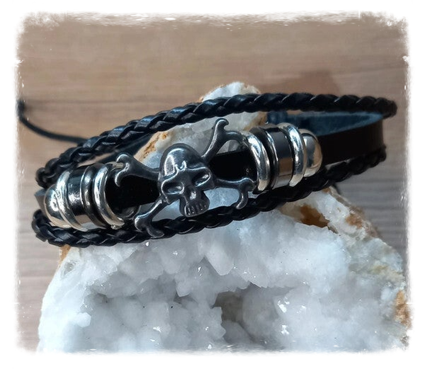 Bracelet pour homme cuir