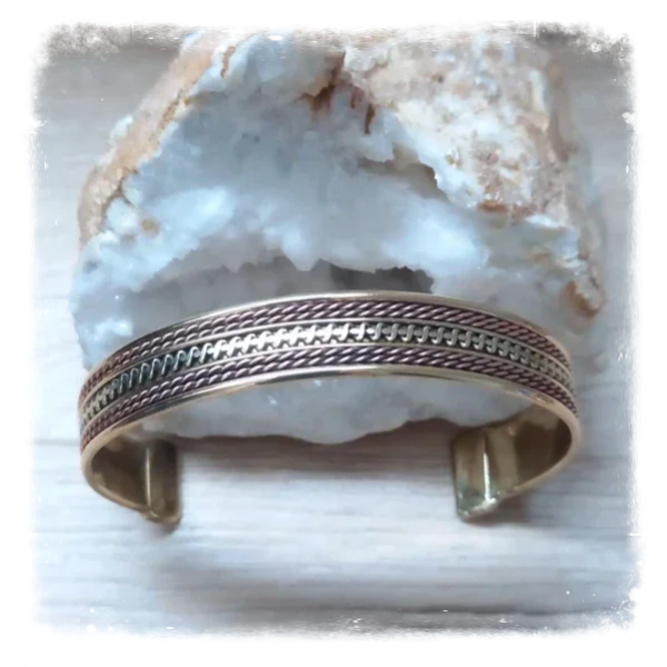 Bracelet cuivre et doré (Ref.102)