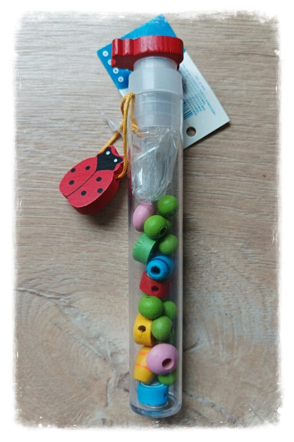 Set collier bois - Coccinelle