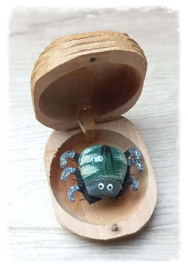 Boîte à chagrin Scarabée