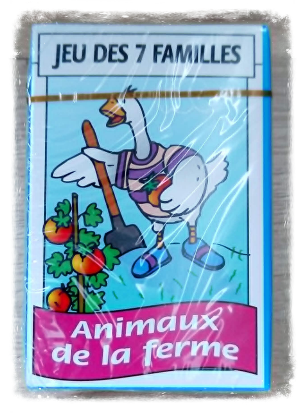 Jeu des 7 familles Animaux - Animaux de la Ferme