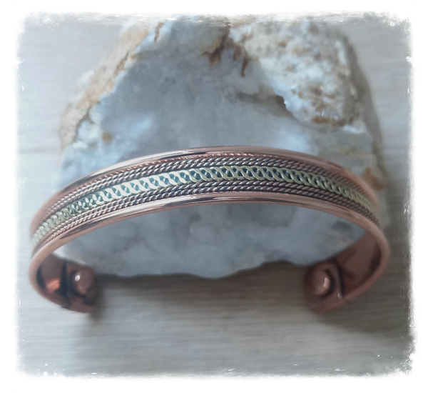 Bracelet cuivre magnétique (Ref.115)