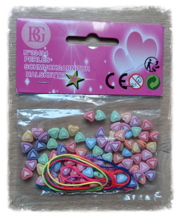 Perles à monter - Cœurs