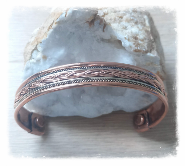 Bracelet cuivre magnétique (Ref.113)