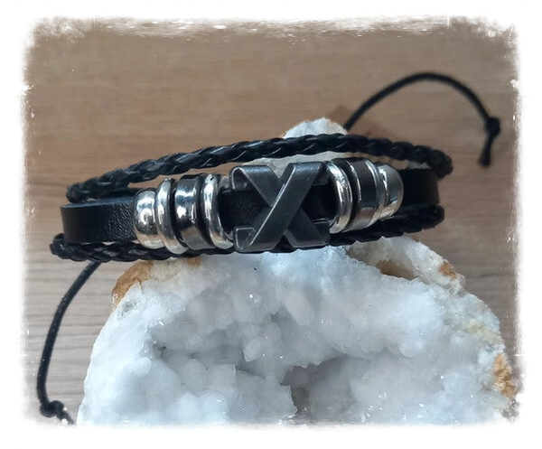 Bracelet pour homme cuir