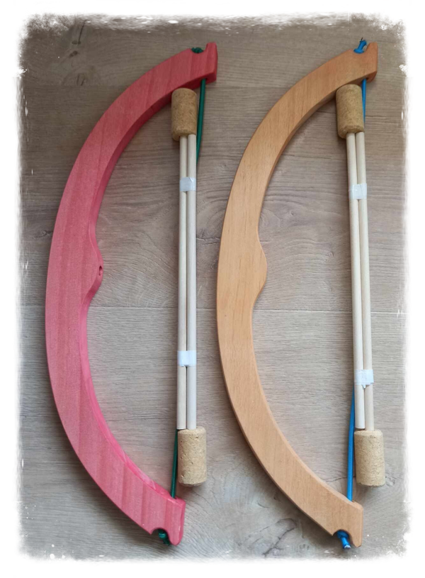 Arc bois + 2 flèches
