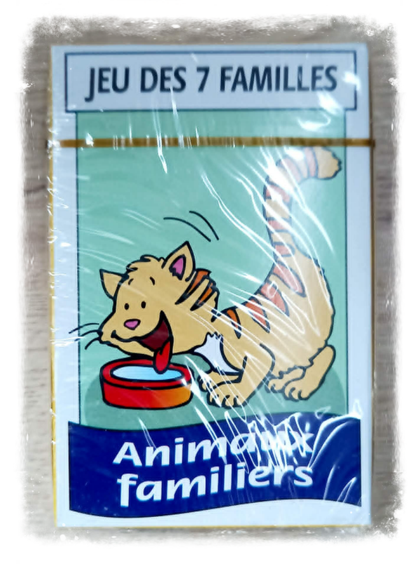 Jeu des 7 familles Animaux - Animaux Familier