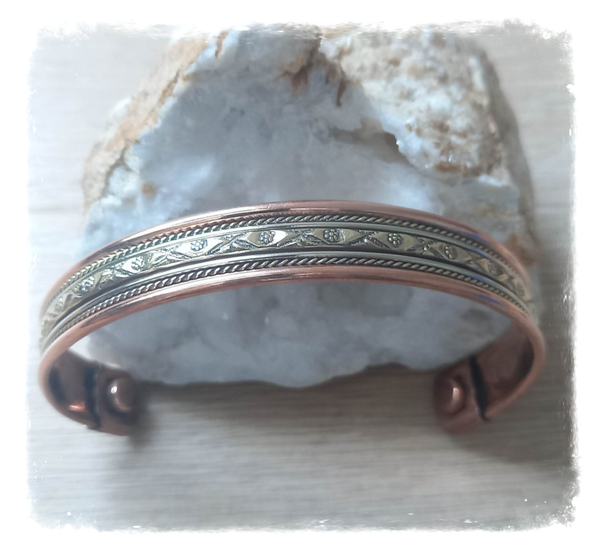 Bracelet cuivre magnétique (Ref.114)
