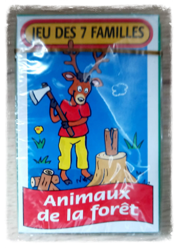 Jeu des 7 familles Animaux - Animaux de la Forêt