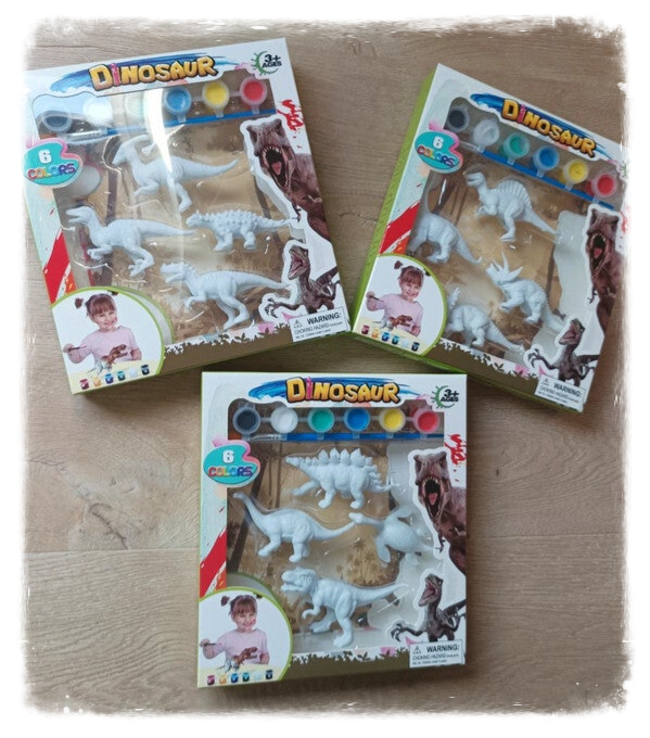 Dinosaures à peindre