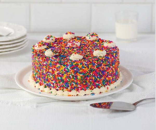 Confetti Round Cake