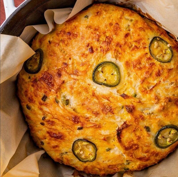 Jalapeño and Cheddar Cheese Bread