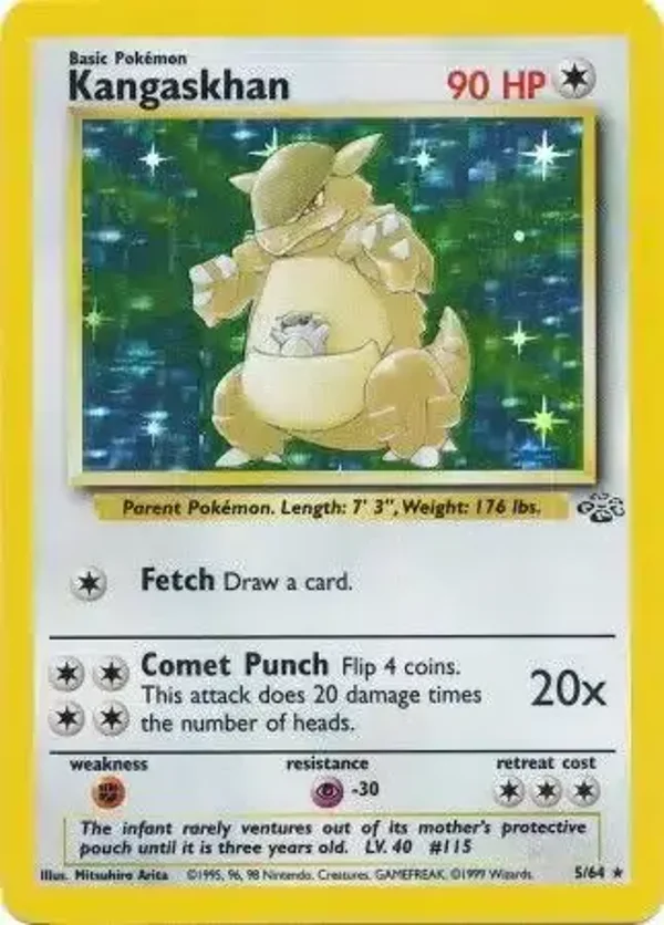 Kangaskhan 5/64 holo | Jungle