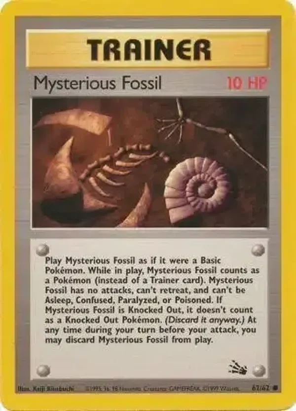 Mysterious Fossil 62/62 | Fossil