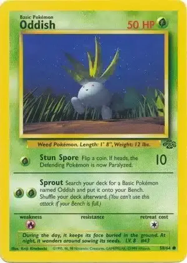 Oddish 58/64 | Jungle