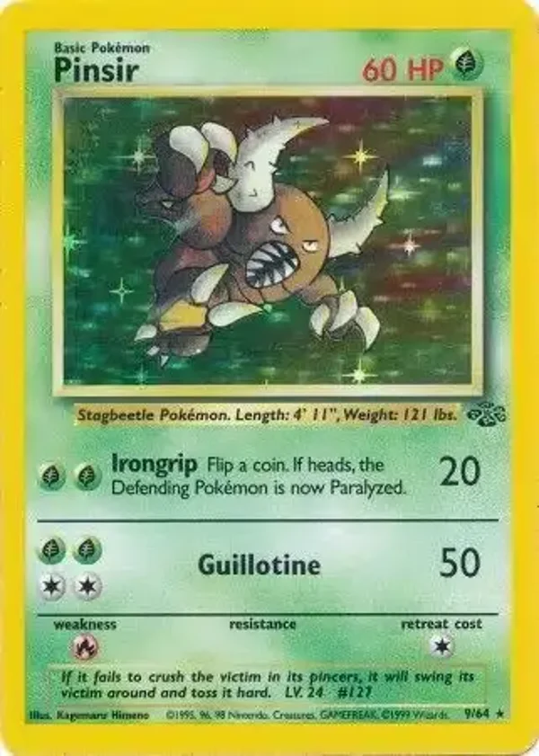 Pinsir 9/64 holo | Jungle