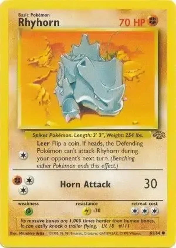 Rhyhorn 61/64 | Jungle
