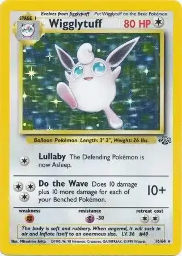 Wigglytuff 16/64 holo | Jungle