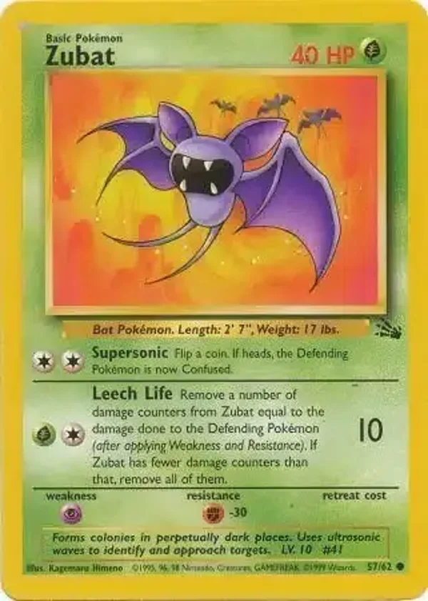 Zubat 57/62 | Fossil