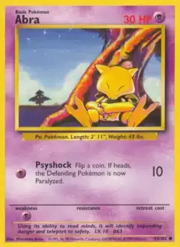 Abra 43/102 | Base