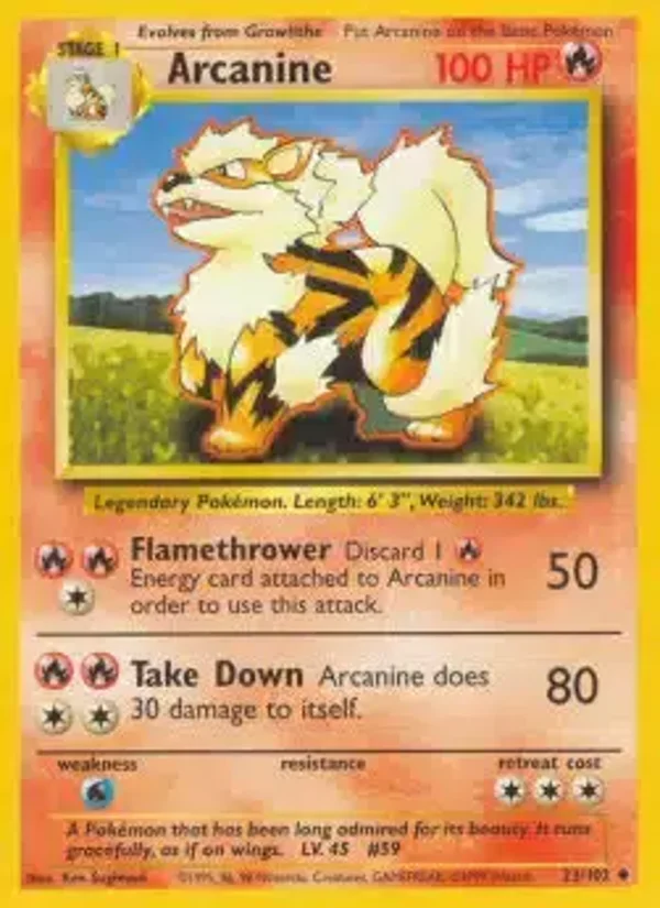 Arcanine 23/102 | Base
