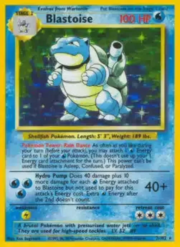 Blastoise 2/102 holo | Base