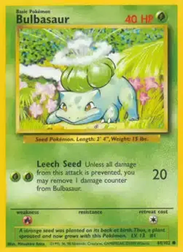 Bulbasaur 44/102 | Base