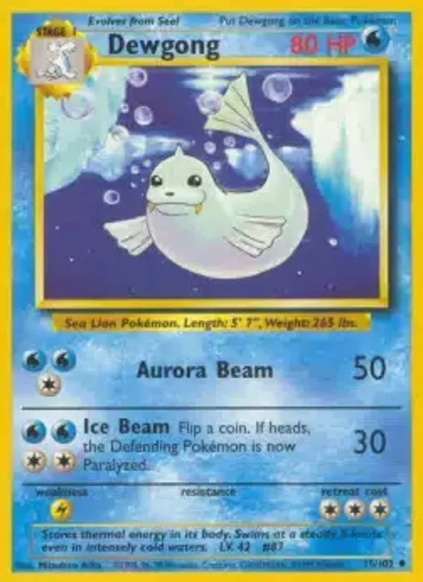 Dewgong 25/102 | Base