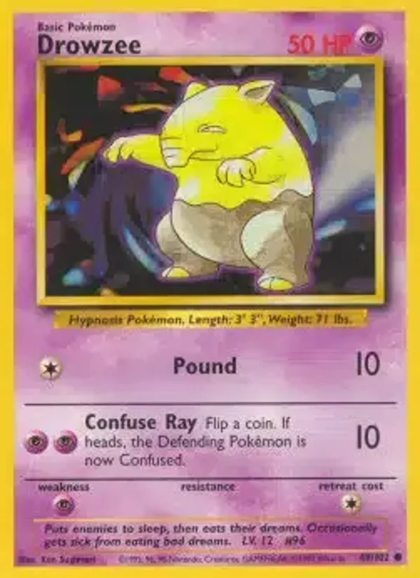 Drowzee 49/102 | Base