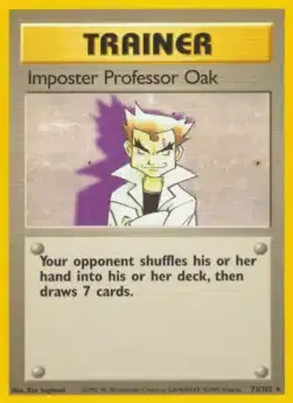 Impostor Professor Oak 73/102 | Base