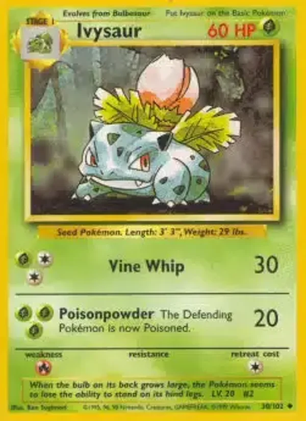 Ivysaur 30/102 | Base