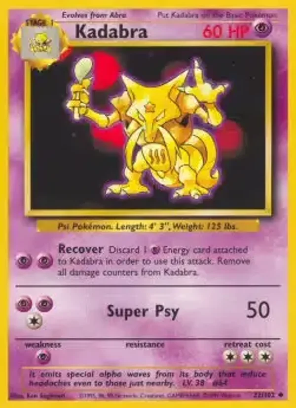 Kadabra 32/102 | Base
