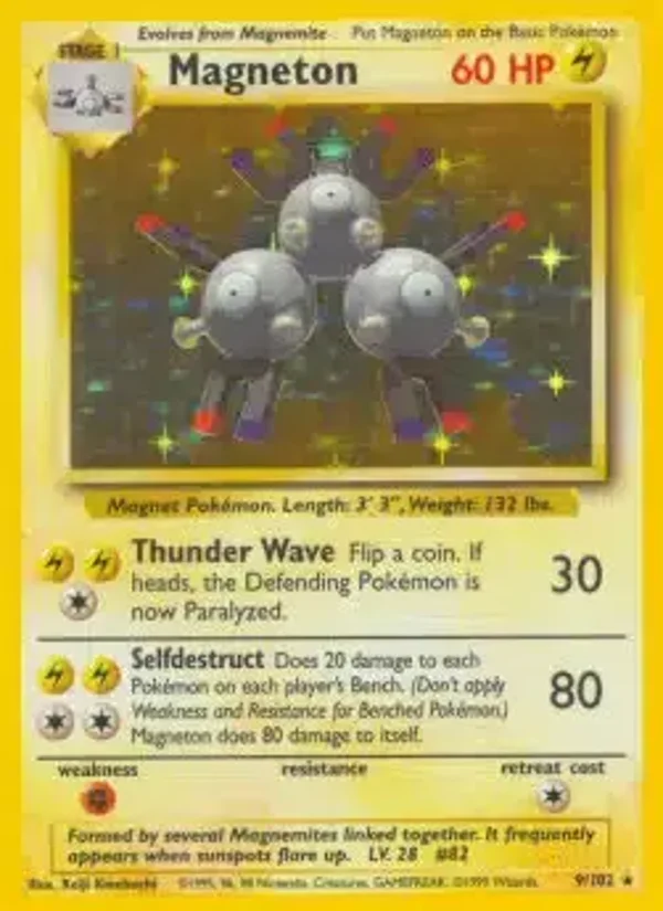 Magneton 9/102 holo | Base