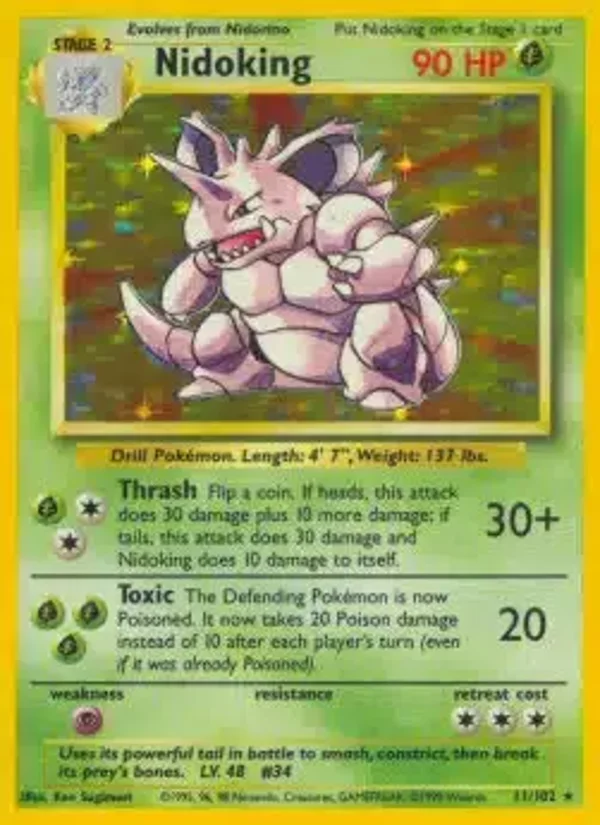 Nidoking 11/102 holo | Base