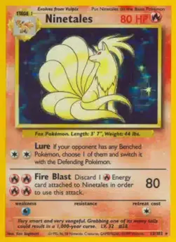 Ninetales 12/102 holo | Base