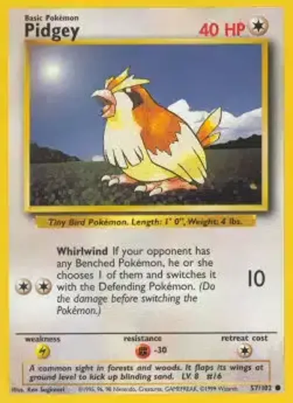 Pidgey 57/102 | Base