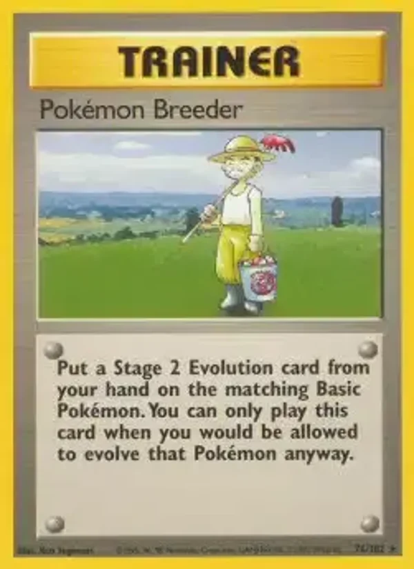 Pokémon Breeder 76/102 | Base