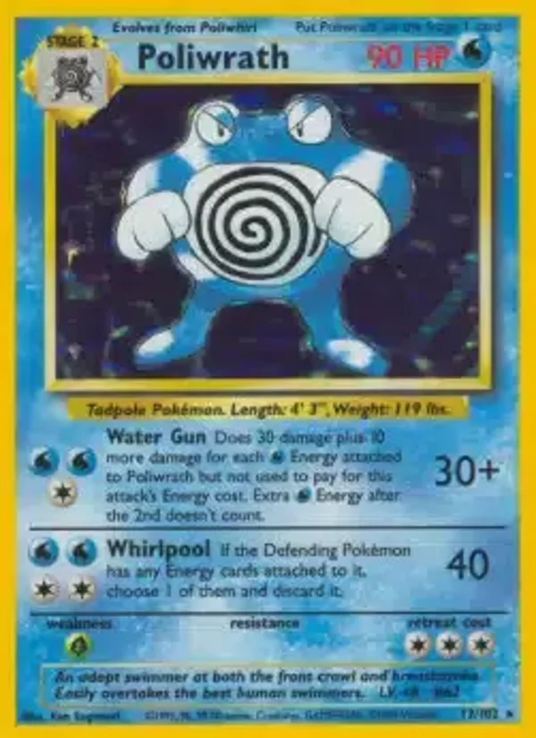 Poliwrath 13/102 holo | Base