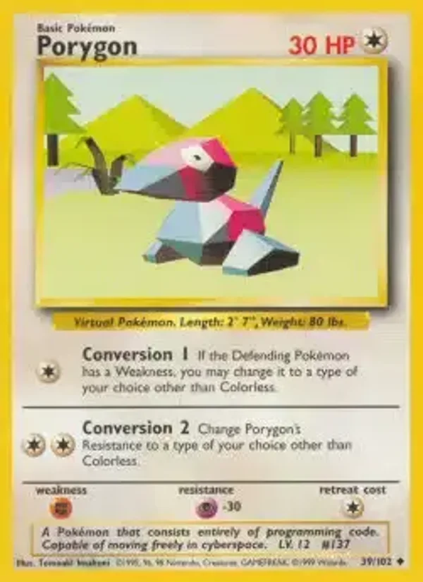 Porygon 39/102 | Base