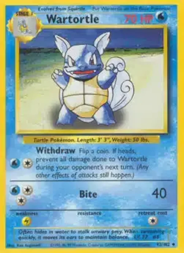 Wartortle 42/102 | Base