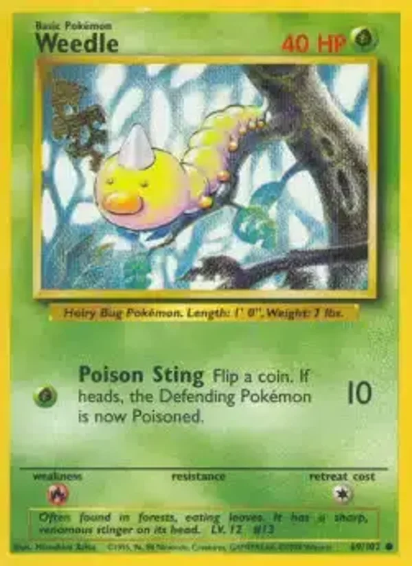 Weedle 69/102 | Base