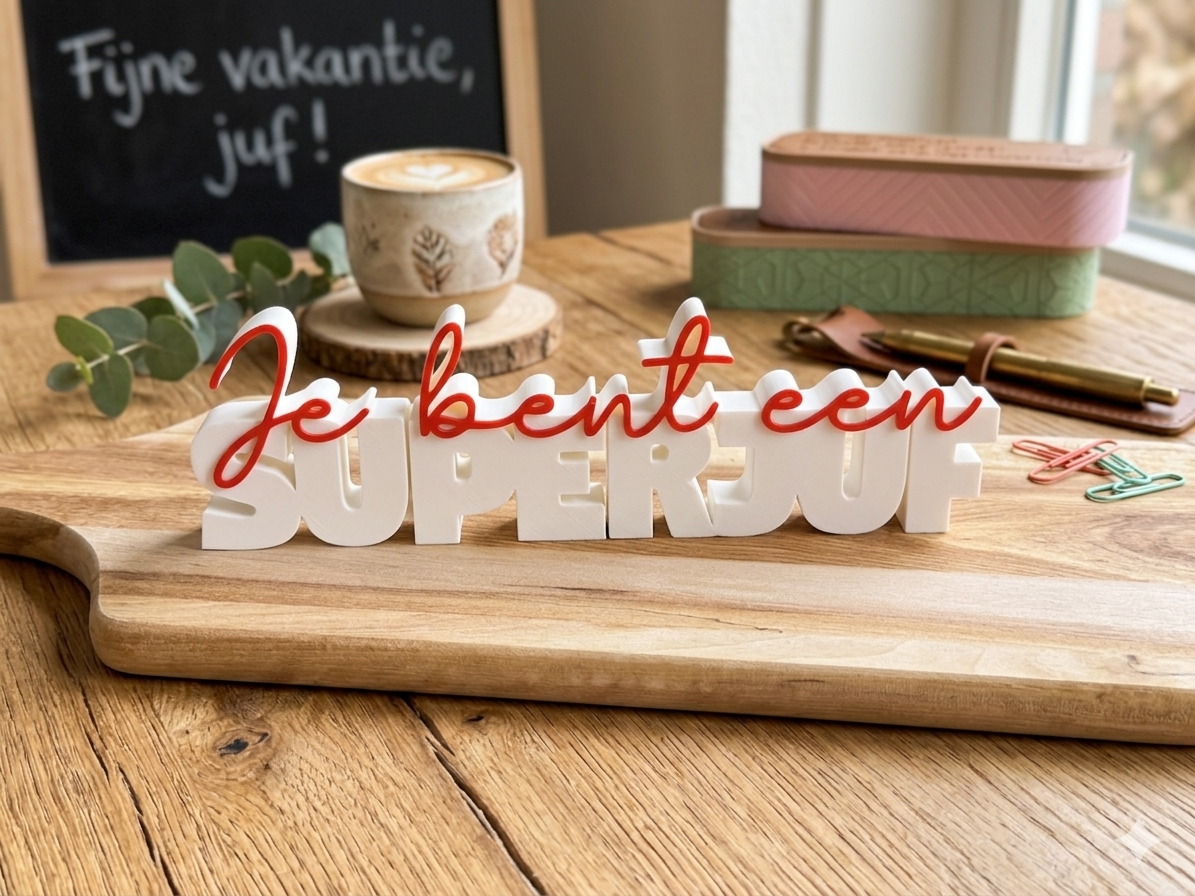 Jij bent de liefst juf