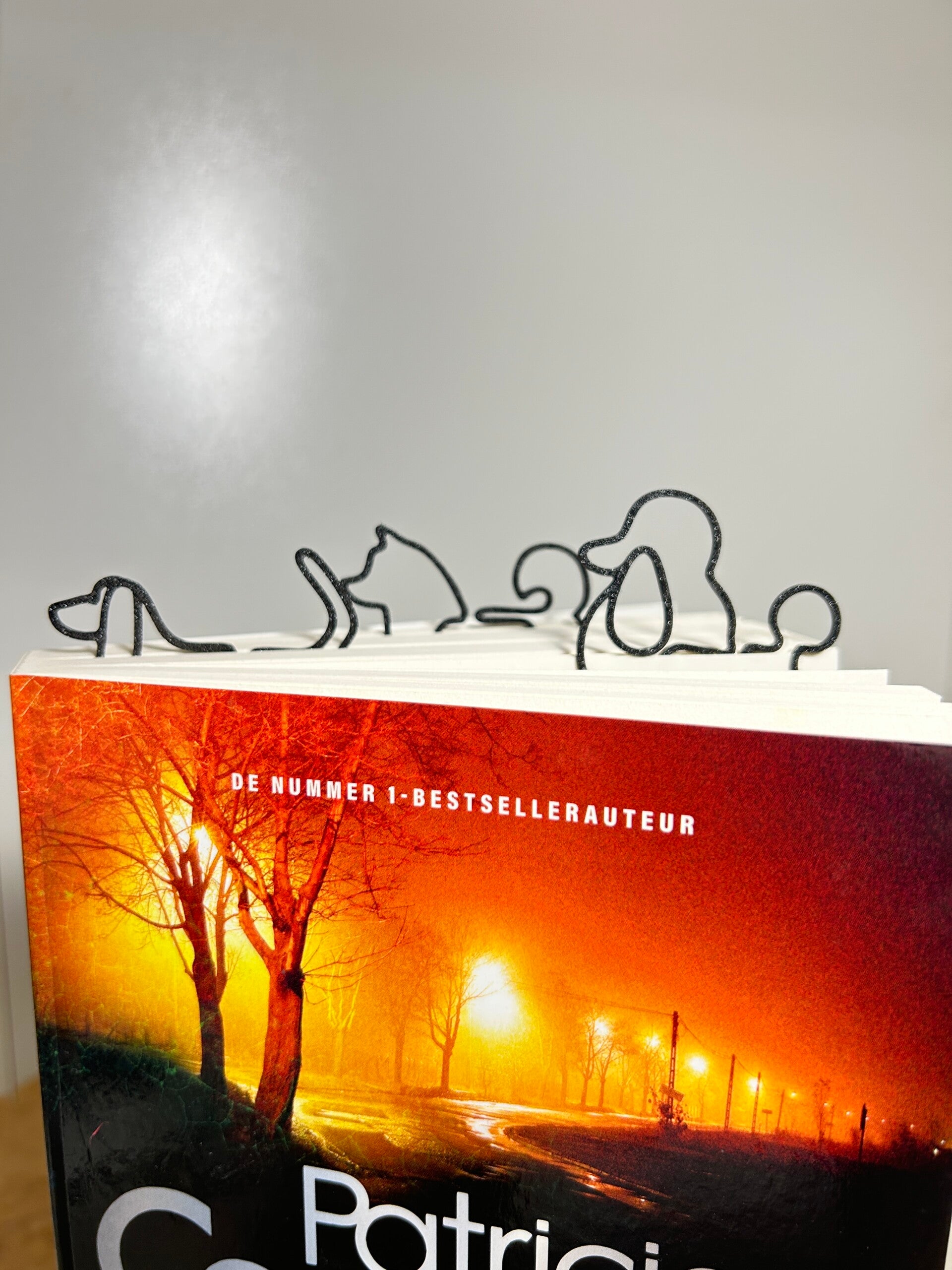 Set boekenleggers hondjes