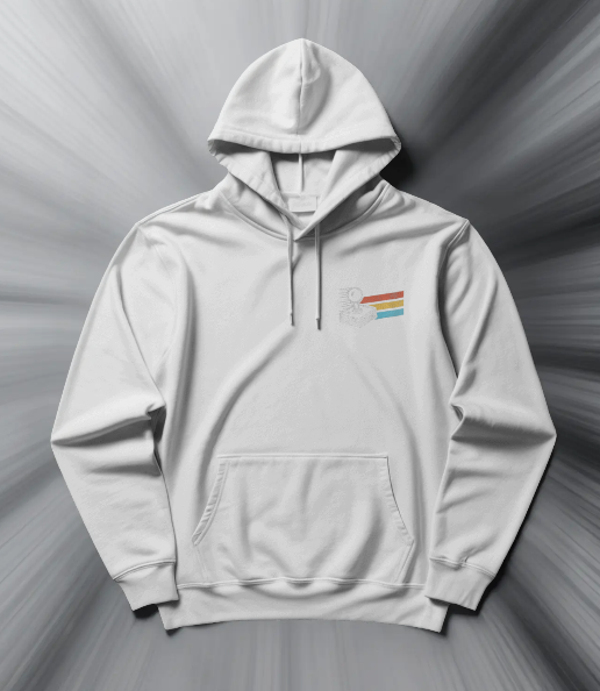 SAVAGE GAMER- ON WHITE HOODIE