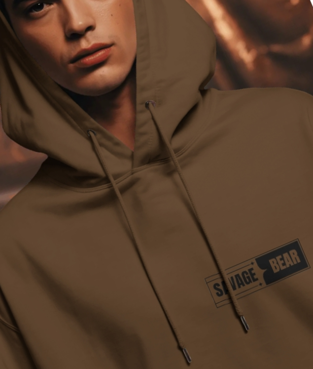 SB CORE HOODIE-BROWN
