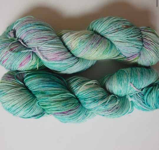 Mint and pink