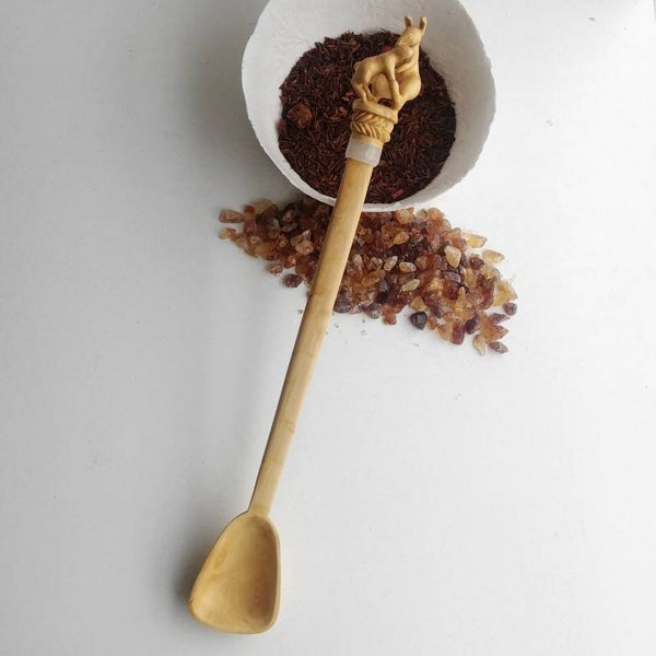 Houten lepeltje 19010