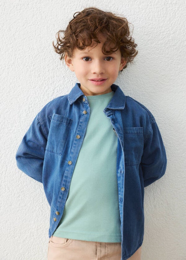 Jeans hemd 4103-2 Mayoral Jongen W